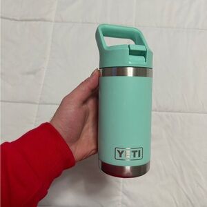 YETI Teal Stainless Steel Tumbler